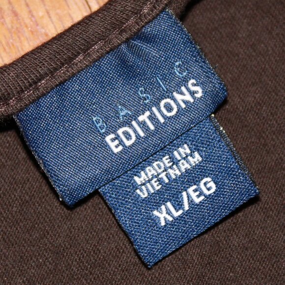 Basic Editions Embroidered Accent Tank Top - Picture 2 of 4